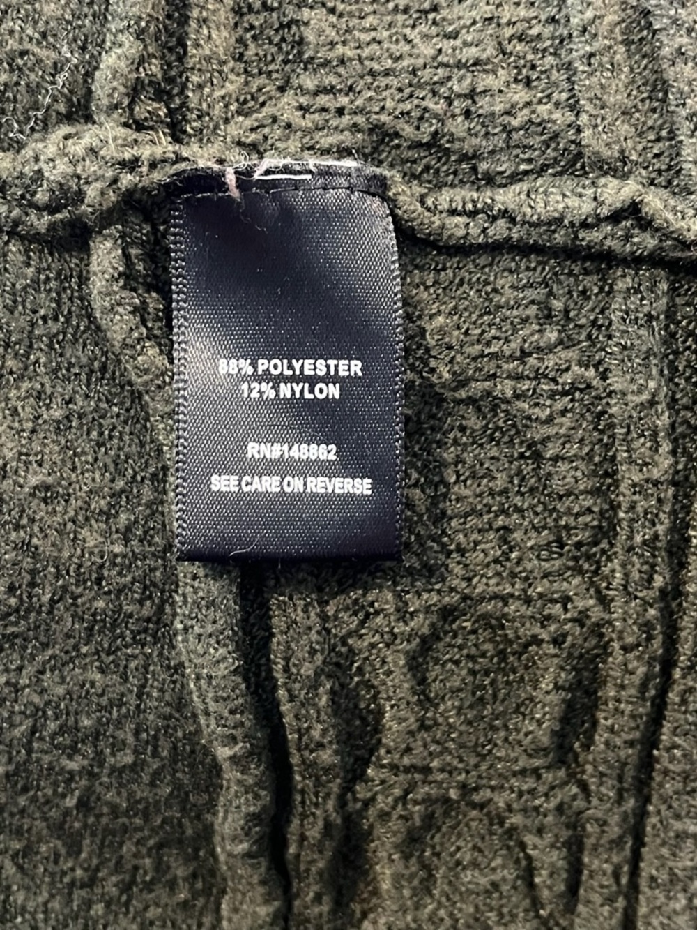 torrid Dark Green Textured Knit Open Front Dolman Sleeve Cardigan - Size 0X - Picture 10 of 12
